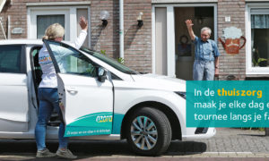 In de thuiszorg maak je elke dag een tournee langs je fans